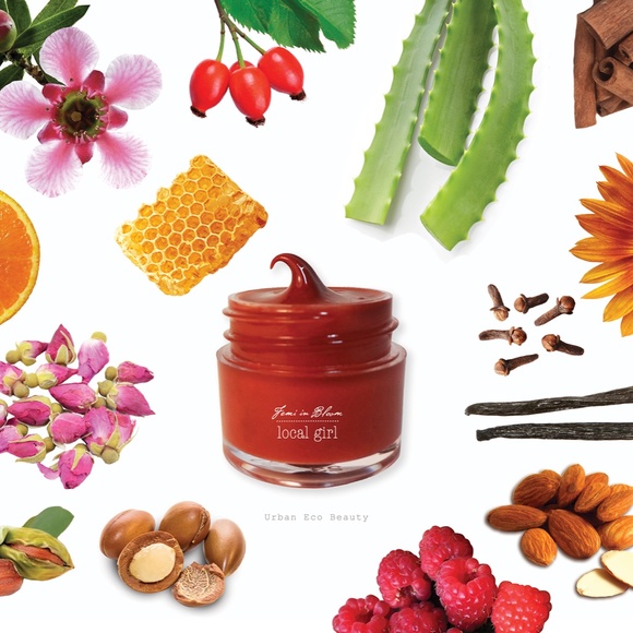 Red Shimmer Tint Organic Lip Gloss Plumper Treatment - Picture 3 of 15